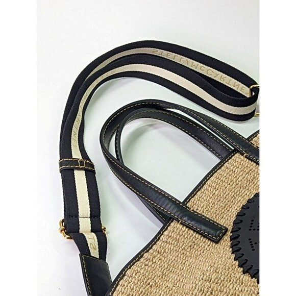 Stella McCartney Women's Black Appliqué-Logo Tote Bag (MSRP $975) - Picture 9 of 11